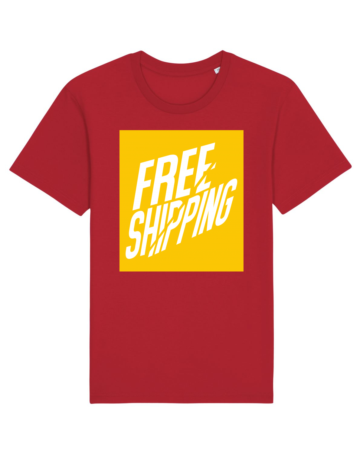 Tricou mânecă scurtă Unisex Rocker Red