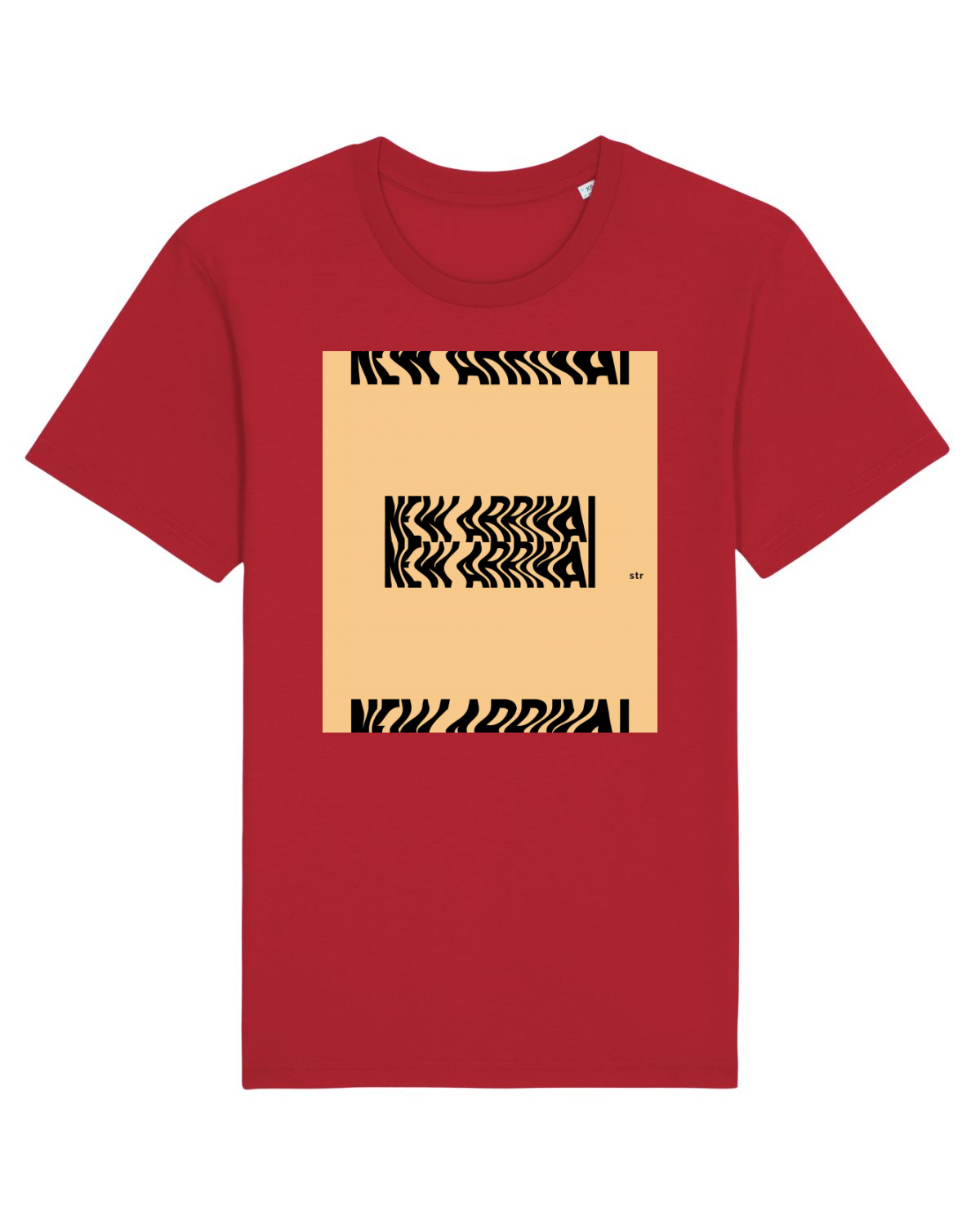 Tricou mânecă scurtă Unisex Rocker Red