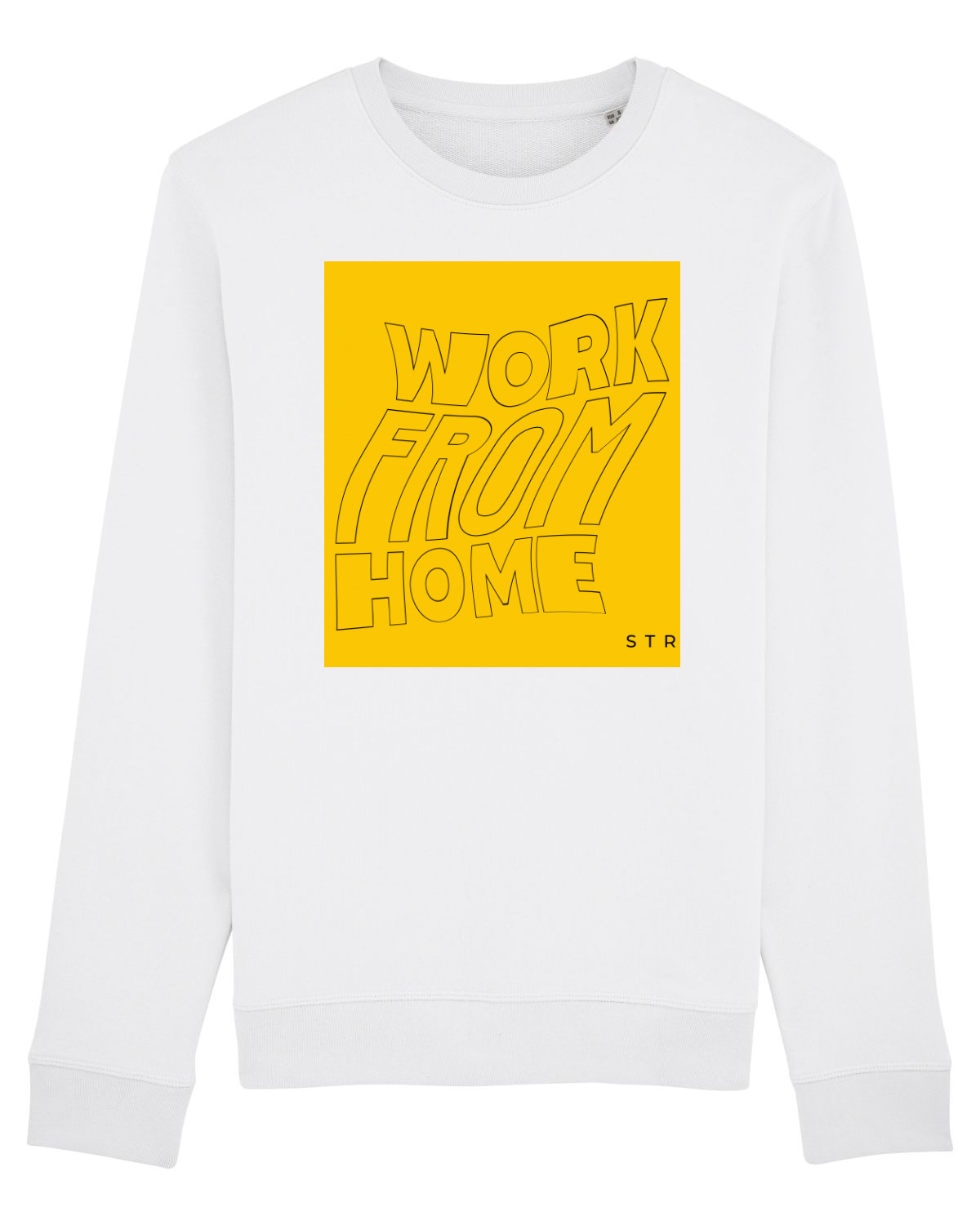 Bluză mânecă lungă Unisex Rise White