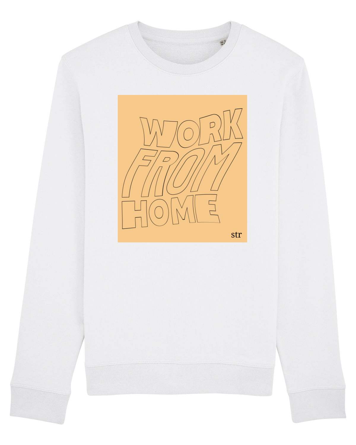 Bluză mânecă lungă Unisex Rise White