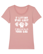 LIFTING Tricou mânecă scurtă guler larg fitted Damă Expresser