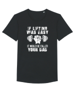 LIFTING Tricou mânecă scurtă guler larg Bărbat Skater