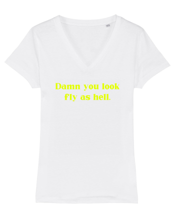 damn you look fly as hell White