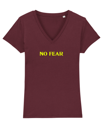 no fear  Burgundy