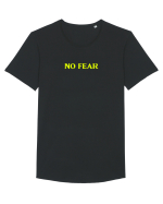 no fear  Tricou mânecă scurtă guler larg Bărbat Skater