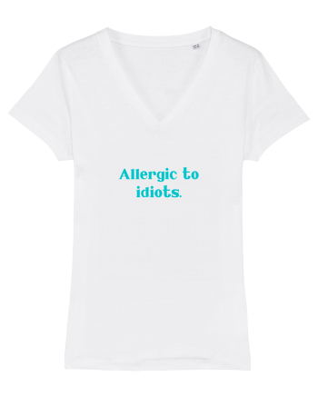 allergic to idiots White