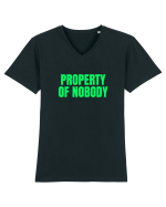 property of nobody Tricou mânecă scurtă guler V Bărbat Presenter