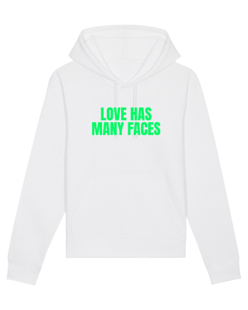 love has many faces White