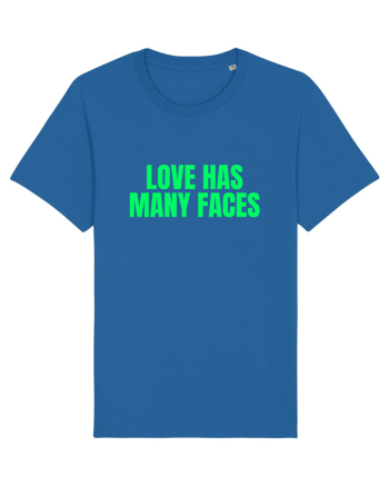 love has many faces Royal Blue