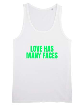 love has many faces White