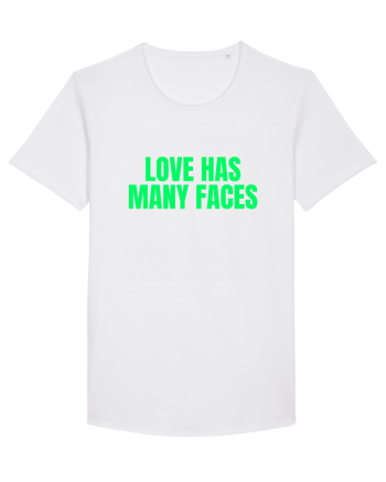 love has many faces White