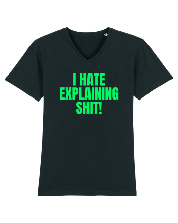 i hate explaining shit Black