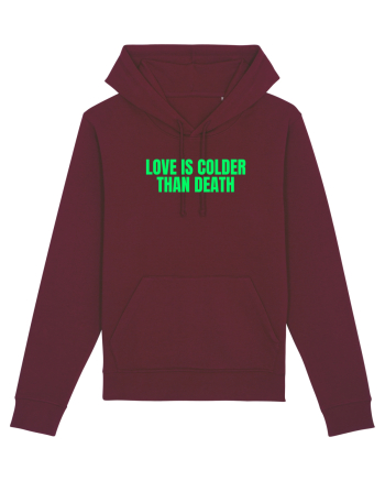 love is colder than death Burgundy