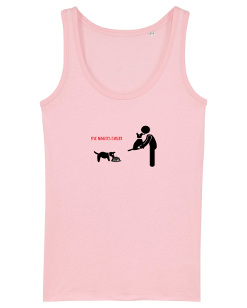 Funny dog Cotton Pink