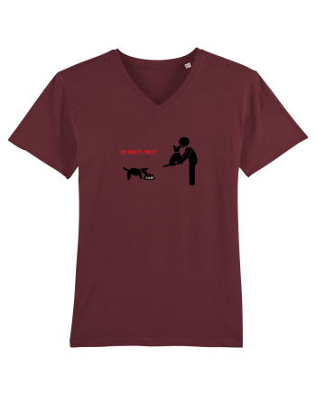 Funny dog Burgundy