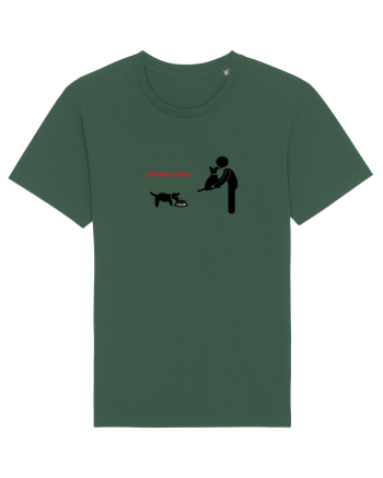 Funny dog Bottle Green