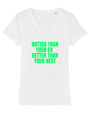 hotter than your ex ... White