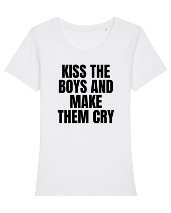 kiss the boys and make them cry White