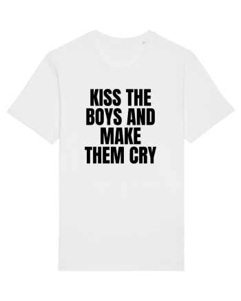 kiss the boys and make them cry White