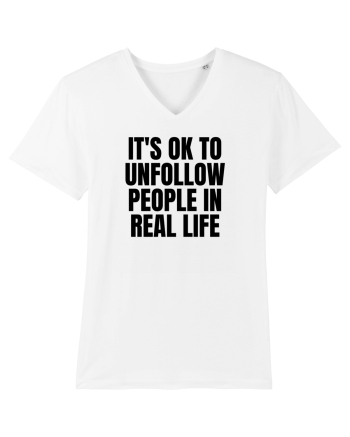 it s ok to unfollow people in real life White