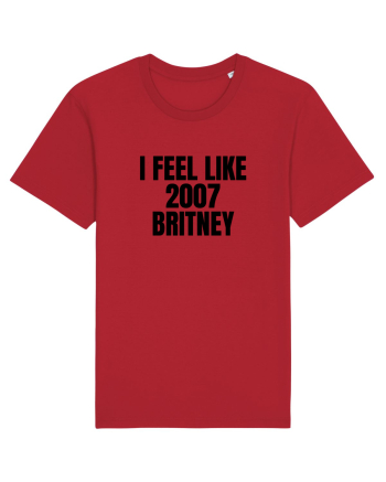 i feel like 2007 britney Red