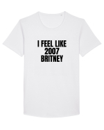 i feel like 2007 britney Tricou mânecă scurtă guler larg Bărbat Skater