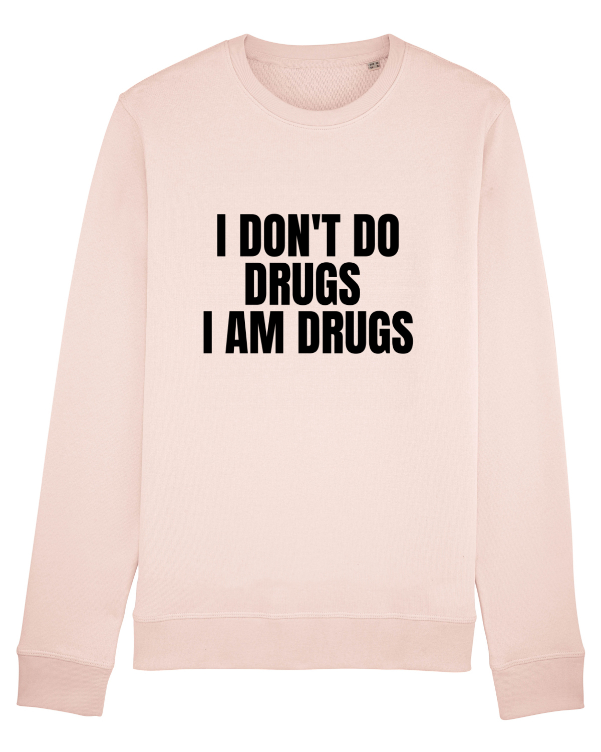 Bluză mânecă lungă Unisex Rise Candy Pink