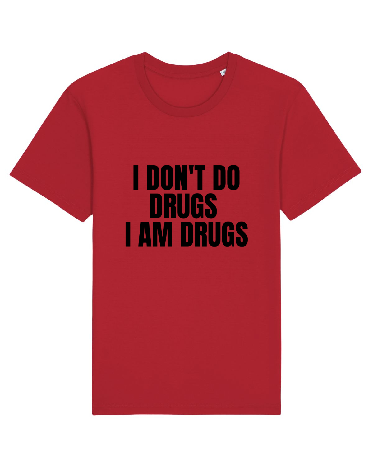 Tricou mânecă scurtă Unisex Rocker Red