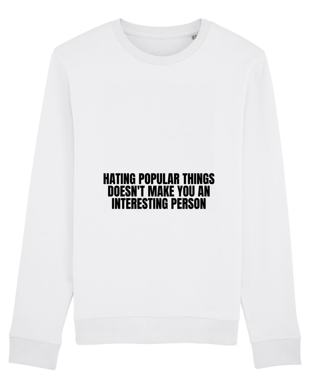 Bluză mânecă lungă Unisex Rise White
