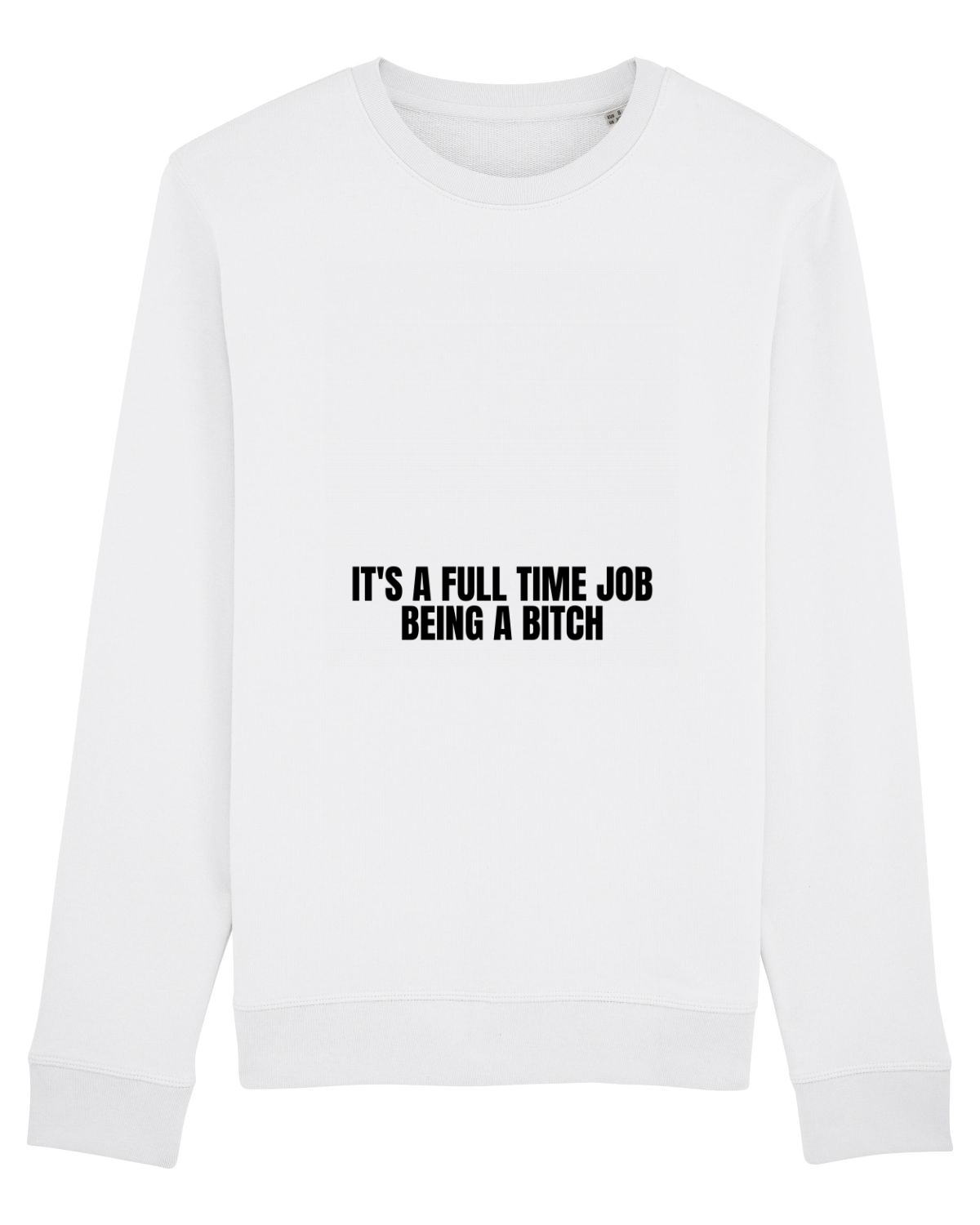 Bluză mânecă lungă Unisex Rise White