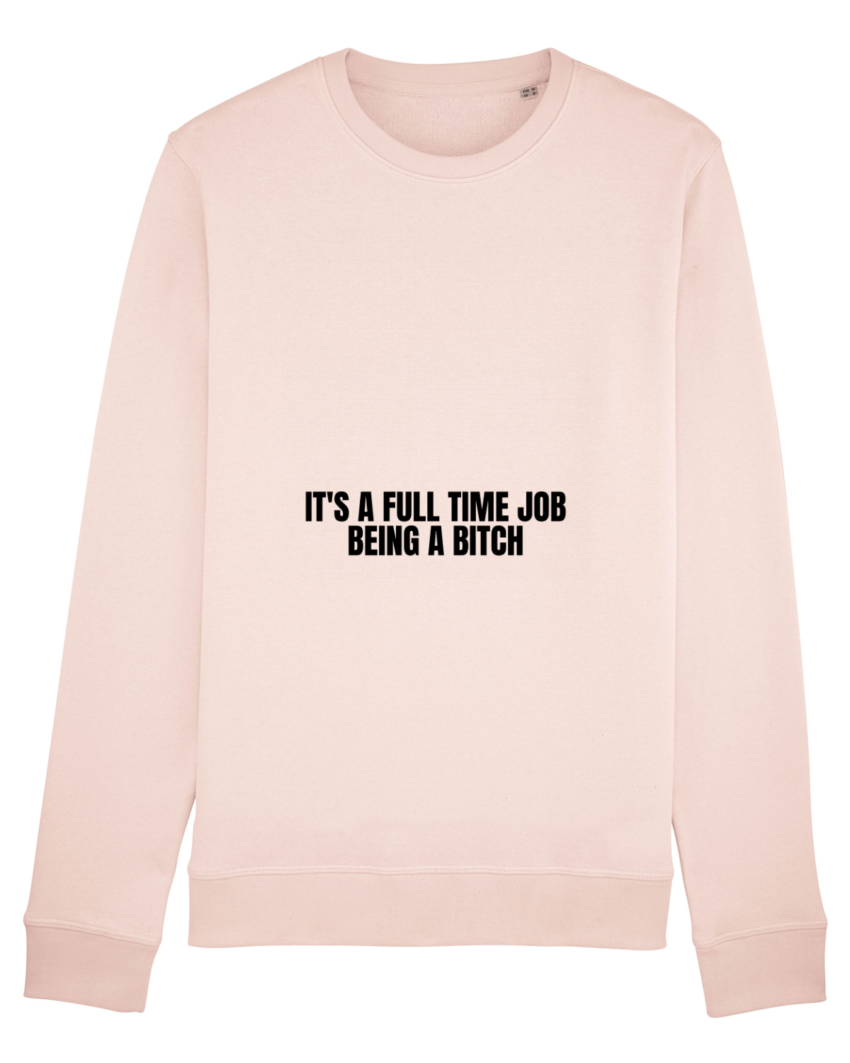 Bluză mânecă lungă Unisex Rise Candy Pink