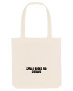 small boobs big dreams Sacoșă textilă
