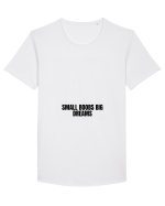 small boobs big dreams Tricou mânecă scurtă guler larg Bărbat Skater