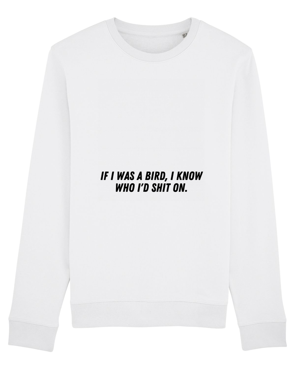 Bluză mânecă lungă Unisex Rise White