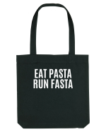 eat pasta run fasta Sacoșă textilă