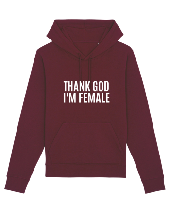 thank good i m female Burgundy