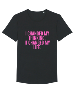 i changed my thinking... Tricou mânecă scurtă guler larg Bărbat Skater