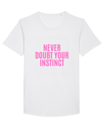 never doubt your instinct Tricou mânecă scurtă guler larg Bărbat Skater