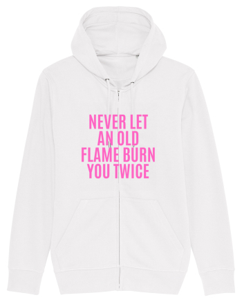 never let an old flame burn you twice White