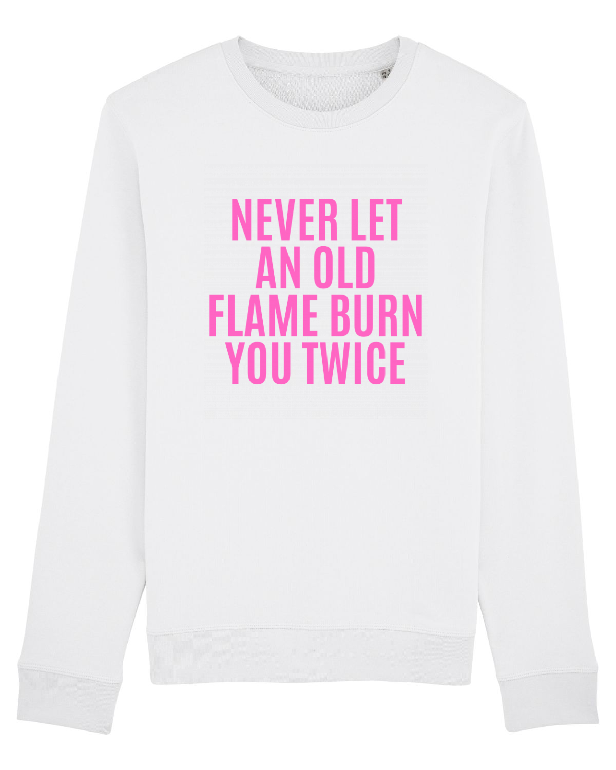 Bluză mânecă lungă Unisex Rise White