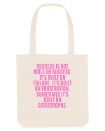 success is not built on success... Sacoșă textilă