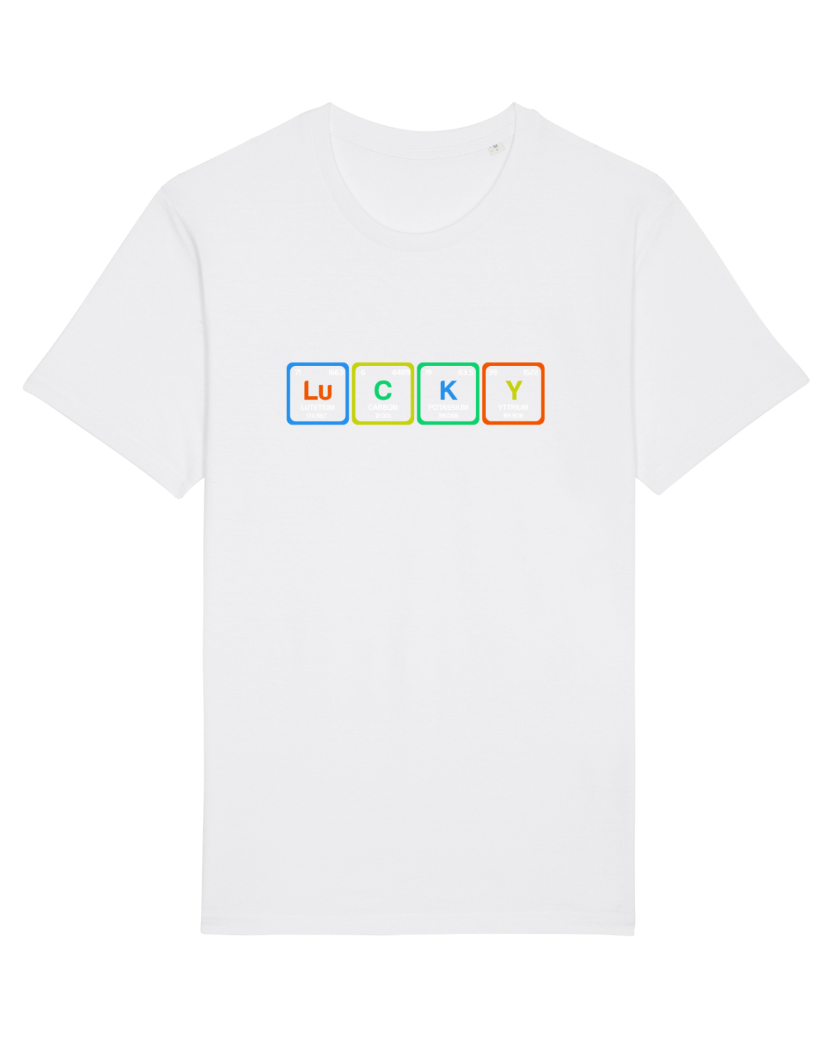 Tricou mânecă scurtă Unisex Rocker White