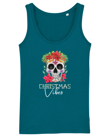 Christmas Vibes Skeleton Skull Ocean Depth
