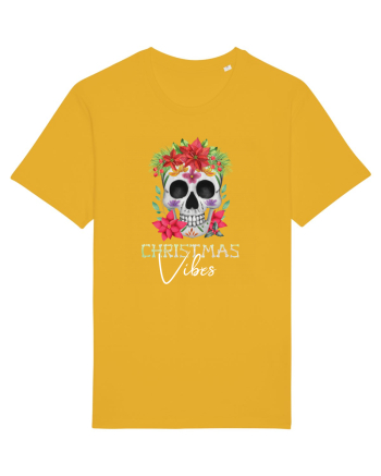 Christmas Vibes Skeleton Skull Spectra Yellow