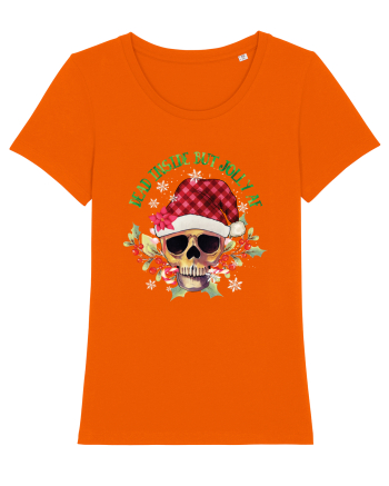 Dead Inside But Jolly AF Bright Orange