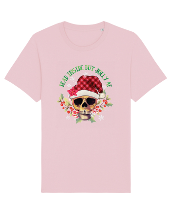 Dead Inside But Jolly AF Cotton Pink