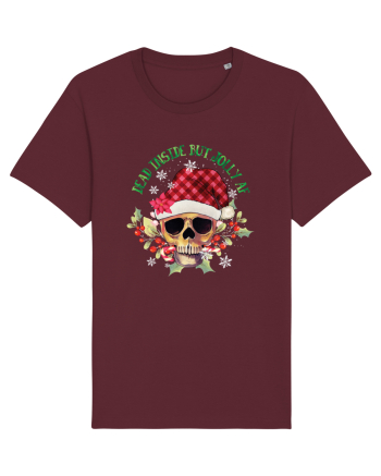 Dead Inside But Jolly AF Burgundy