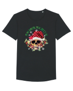Dead Inside But Jolly AF Tricou mânecă scurtă guler larg Bărbat Skater
