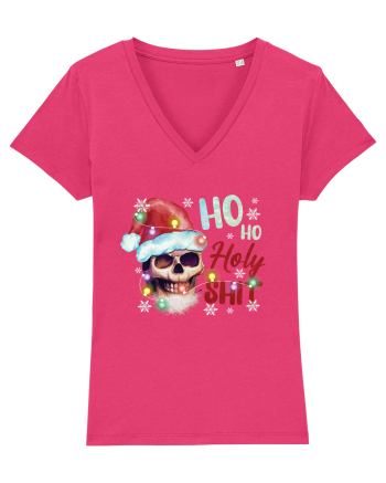 Ho Ho Holy Shit Skeleton Skull Christmas Raspberry
