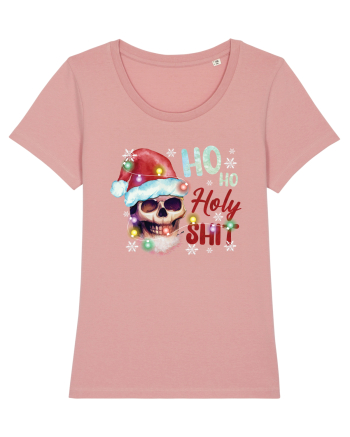Ho Ho Holy Shit Skeleton Skull Christmas Canyon Pink